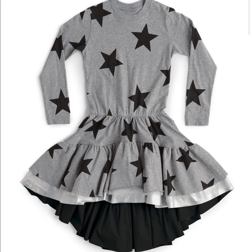Nununu star layer twirl dress